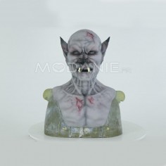 Masque réaliste de monstres en silicone de haute qualité Cosplay masque tête de loup avec dents pour film