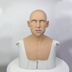 Masque réaliste homme en silicone pour cosplay ou film Masque intégral de déguisement pas cher de haute qualité