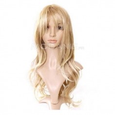 Perruque bouclée Perruque longue Cheveux postiches pour cosplay ou travesti Cheveux artificiel 