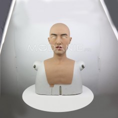Masque intégral masculin pour se travestir ou cosplay Masque homme réaliste en silicone de bonne qualité