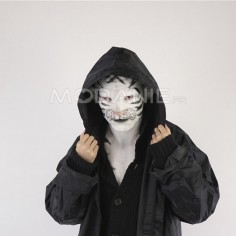 Masque déguisement animal de tigre réaliste Cosplay masque de monstres en silicone pour film ou drame