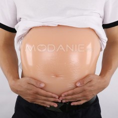 Faux ventre de grossesse en silicone Faux ventre de femme enceinte se travestir