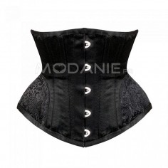 Court corset sous-poitrine de style simple et claissque orné de broderie Corset femme confortable et pratique vente en solde