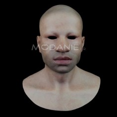 Masque intégral homme en silicone Masque réaliste pour cosplay et cinéma en solde