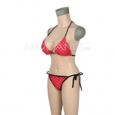 Bonnet D Combinaison silicone de féminisation pour les travestis Combinaison D cup pour se déguiser en femme 