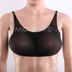 Bonnet de A à E faux seins en silicone avec soutien-gorge élastique avec Faux seins confortable pour les travestis