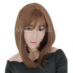 Masque femme en silicone pour se travestir Masque réaliste de bonne qualité
