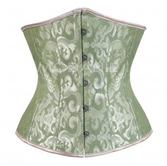 Charmant et élégant corset sous-poitrine de bonne qualité Corset femme avec fermeture laçage au dos 5 couleurs à choisir